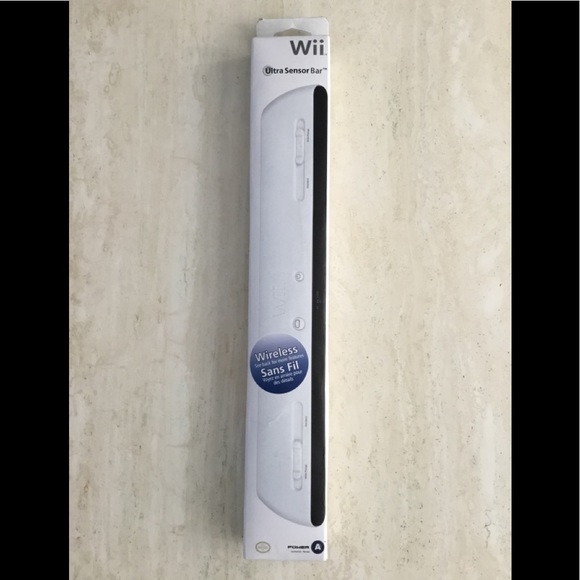 Wii Sensor Bar Wireless Ultra Power A Nintendo Wii U New - Picture 2 of 15
